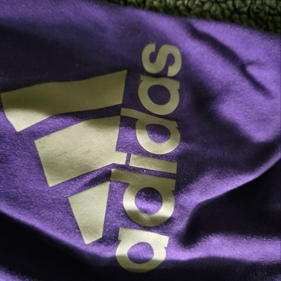 Adidas Purple Zip Up Jacket - Picture 5 of 6